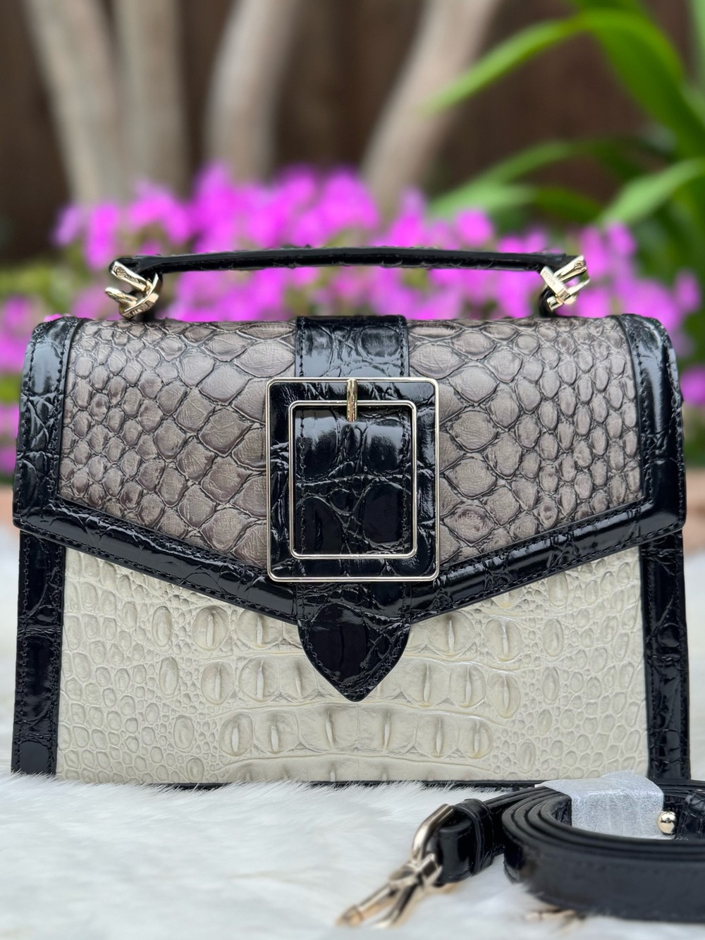 NWT Brahmin Small Hallie Multi Figaro Melbourne Purse